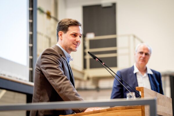 Bochum, Nordrhein-Westfalen, DEU, 30.03.2023DMT-Gesellschaft für Lehre und Bildung mbH - Technische Hochschule Georg Agricola - Forschungszentrum Nachbergbau:Fachtagung: „NACHBergbauzeit in NRW2023 - Geomonitoring – Zu Wasser, zu Land und aus der Luft“| [ (c) Holger Jacoby, Arneckestrasse 18, 44139 D O R T M U N D   ( G e r m a n y ), Tel.: (+49) 151 44 555 100; www.holger-jacoby.de, www.freelens.com/clearing - Jede Nutzung des Fotos ist honorarpflichtig gemaess derzeit gueltiger MFM Liste. Urhebervermerk und Belegexemplar erforderlich. Bei Verwendung des Fotos ausserhalb journalistischer Zwecke bitte Ruecksprache mit dem Fotografen halten. - Each usage of the photo requires a licence fee in accordance to MFM. No model release, for any usage other than editorial purposes please contact the author.]