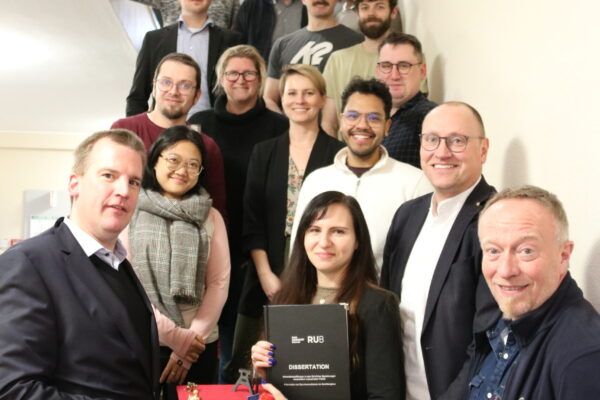 Promotionsfeier Julia Haske Forschungszentrum Nachbergbau