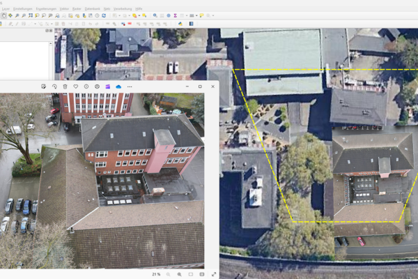 Georeferenzierte Drohnen-Photos 2